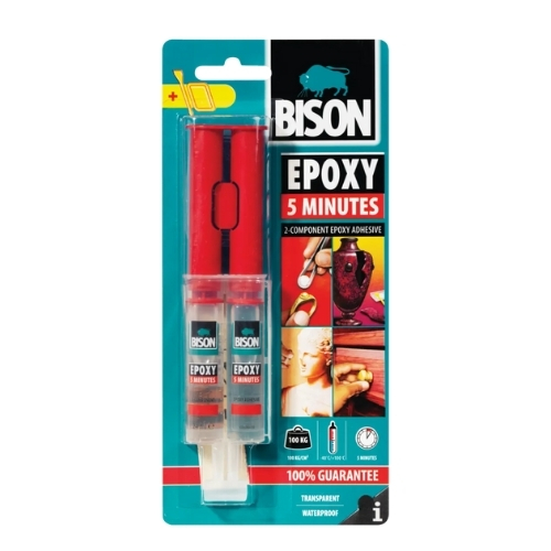 Epoxy 5 minutes 24 ML Bison Epoxy 5 Minutes 24 ml - Image 1