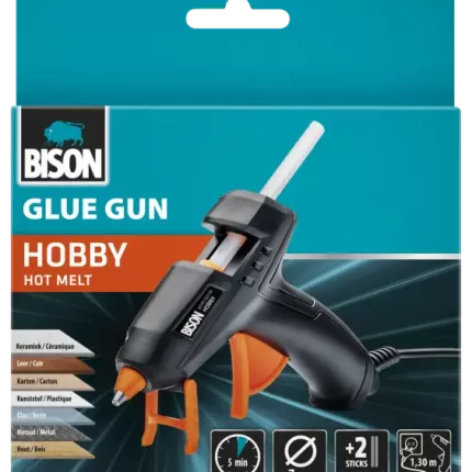 Bison електричен пиштол за топло лепење